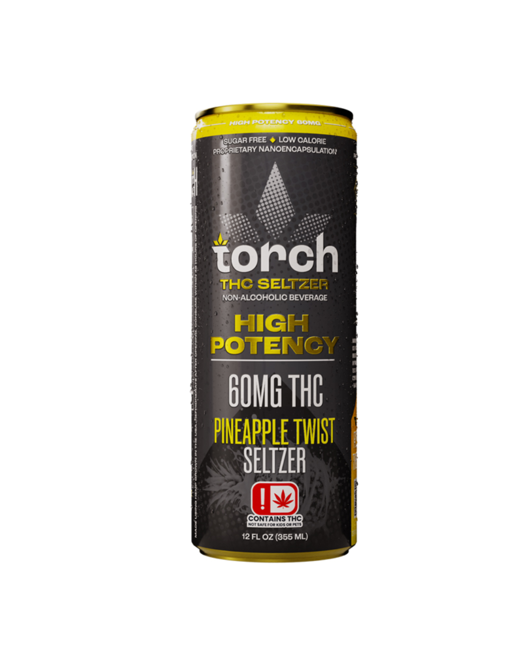 Torch | High Potency THC Beverages / 60mg / Pineapple Twist